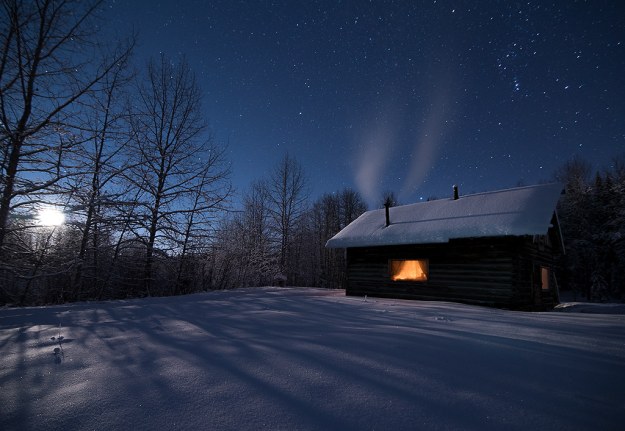 Winter cabin