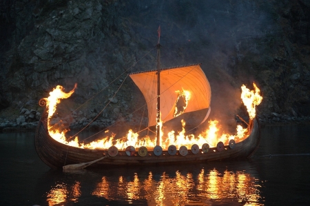 Viking funeral